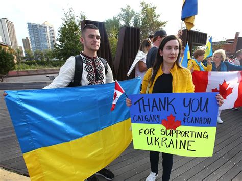 support for ukrainians in canada